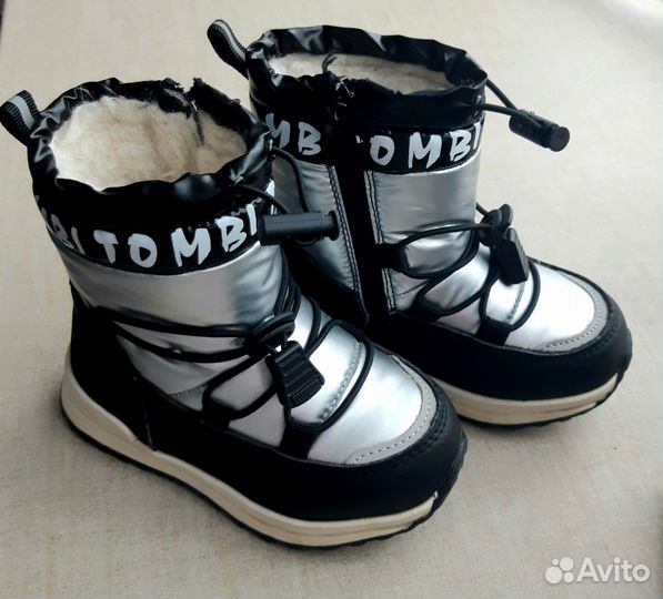 Ботинки зимние для девочки 22