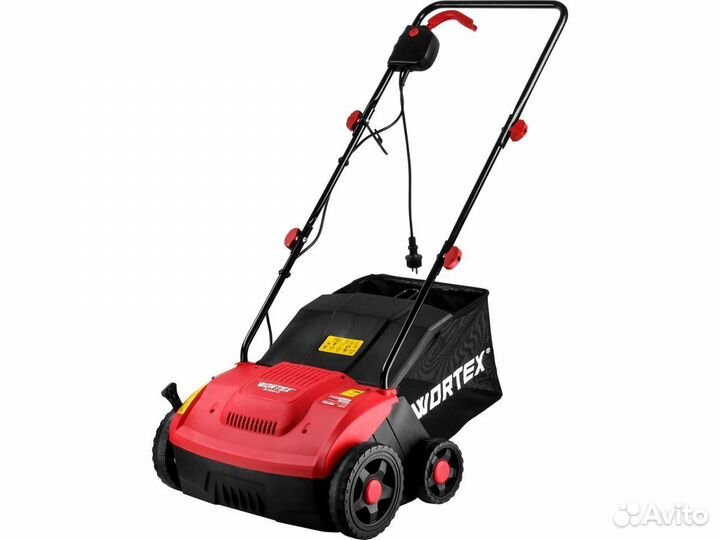 Аэратор/скарификатор wortex AE 3212-1 S 1200 Вт, шир. 32 см, ножи/скобы