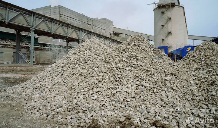 Щебень вторичный