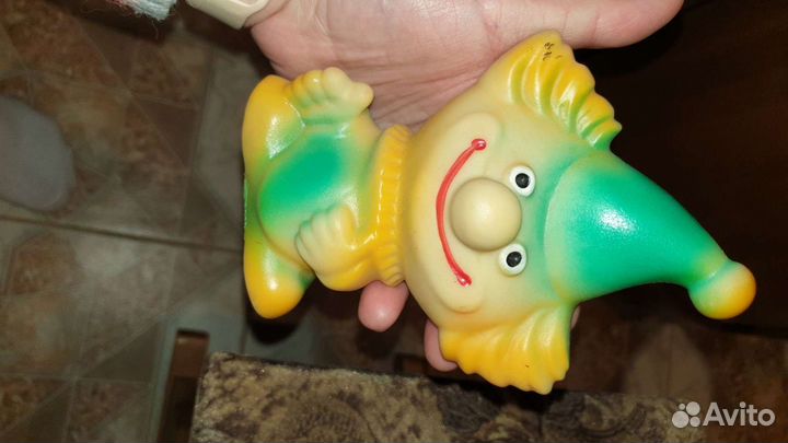 Резиновые игрушки СССР