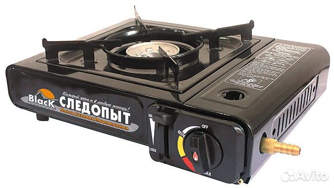 Плита следопыт настольная газовая, Black