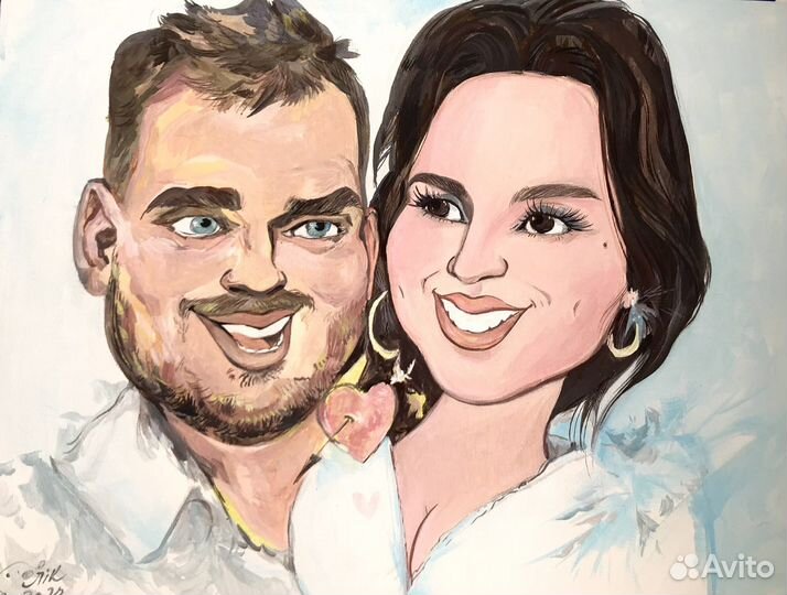 Картина маслом на холсте девушка