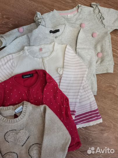 Детские вещи пакетом на девочку 86 92
