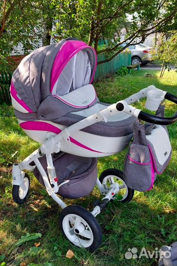 Коляска 2в1/3в1 adamex barletta