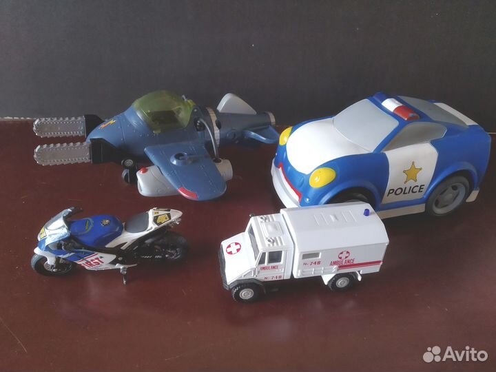 Детские игрушки для мальчика пакетом