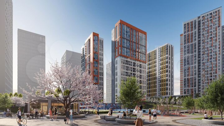 4-к. апартаменты, 90,3 м², 22/30 эт.