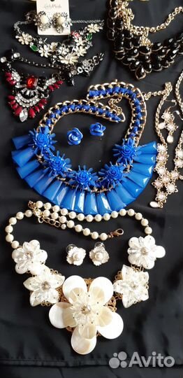 Набор колье бижутерия
