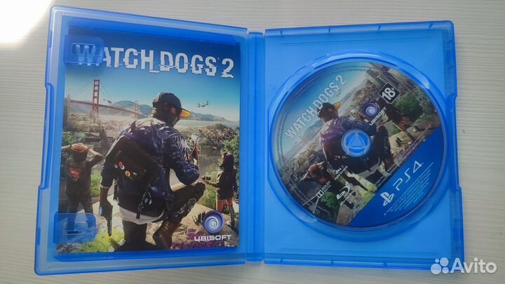 Игры для приставок ps4 диск Watch dogs 2