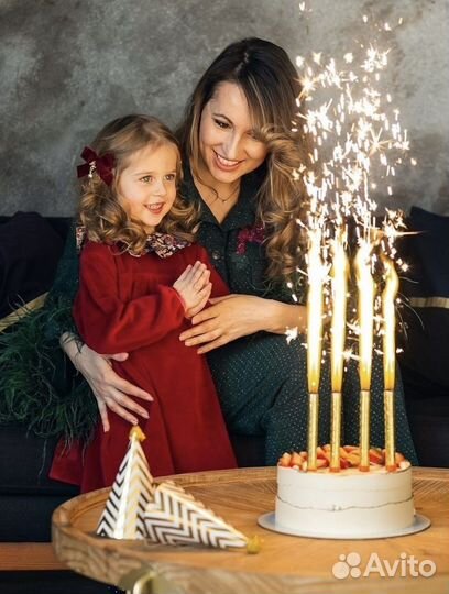 Свечи для торта фонтан