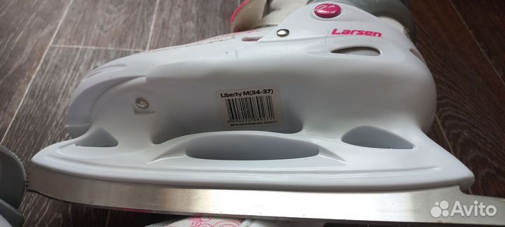 Коньки детские раздвижные 34-37