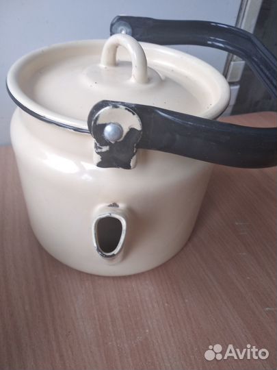 Чайник эмалированный 2 л СССР