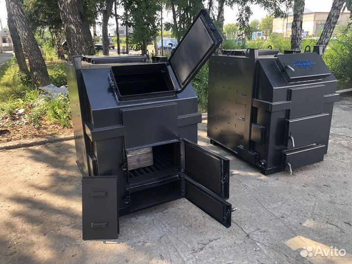 Твердотопливный котел длительного горения