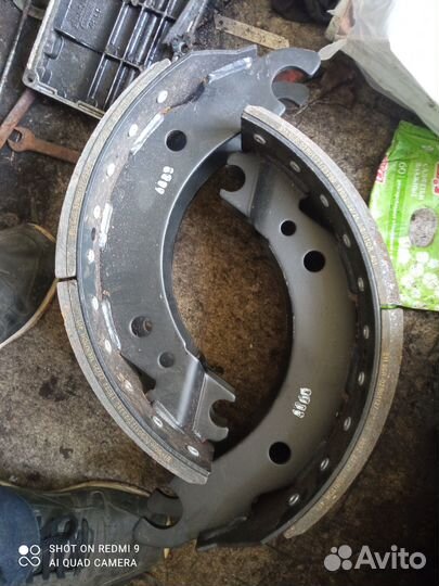 Колодки тормозные бпв