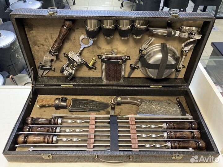 Подарочный набор шампуров арт23