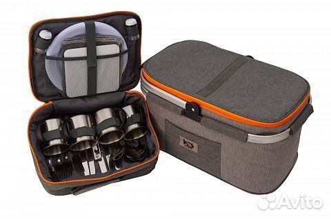 Изотермический BOX+сумка для пикника на 4 персоны