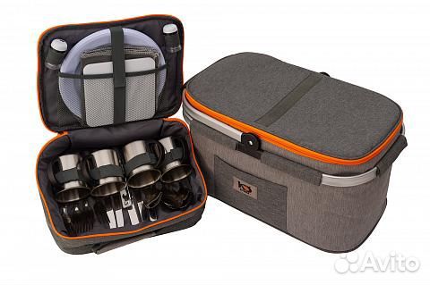 Изотермический BOX+сумка для пикника на 4 персоны