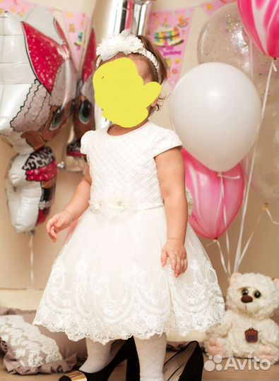 Платье для девочки 86