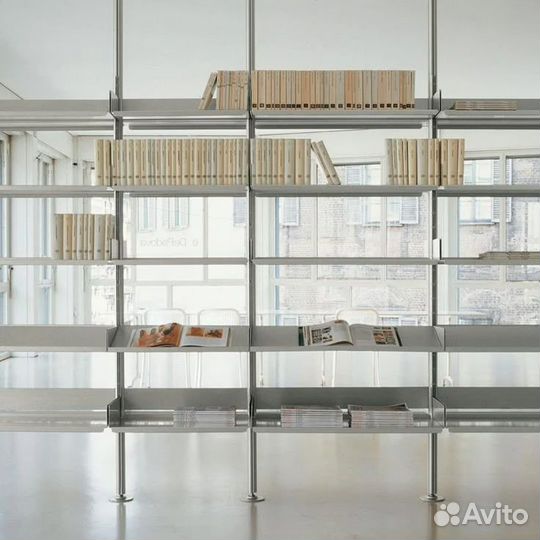 Полка стеллаж из нержавеющей стали