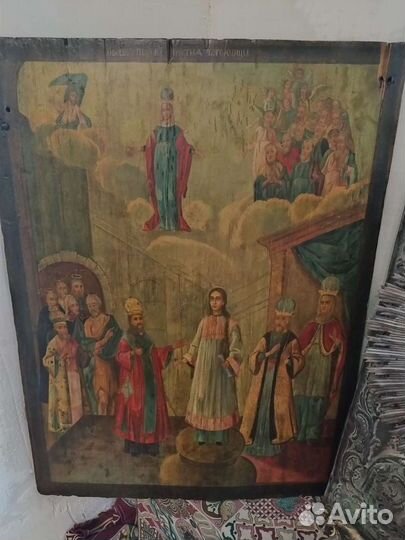 Икона Покров Пресвятой Богородицы Большая Храмовая