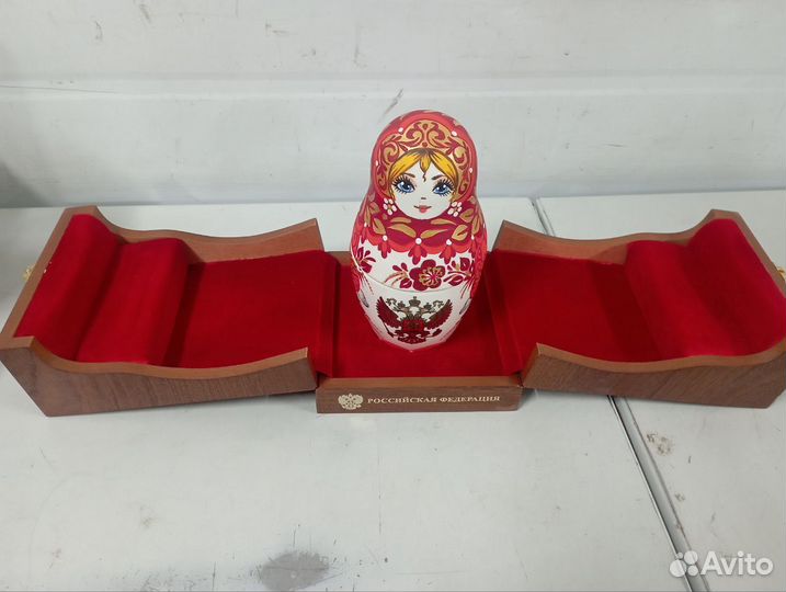 Матрешка сувенирная (штоф/бутылка)