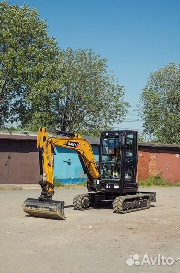 Аренда мини-экскаватора, услуги миниэкскаватора