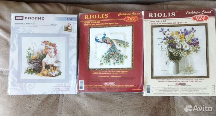 Наборы для вышивания крестиком