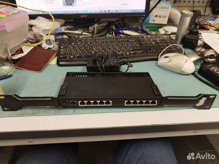 Роутер Mikrotik RB4011IGS+RM