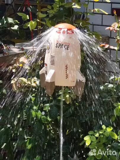 Водная игрушка ракета система полива игры для сада