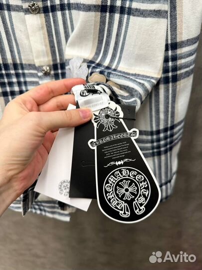 Рубашка Chrome Hearts Оверсайз premium