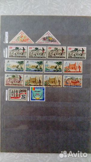 Марки Африки, колонии, флора, фауна, каталог СССР