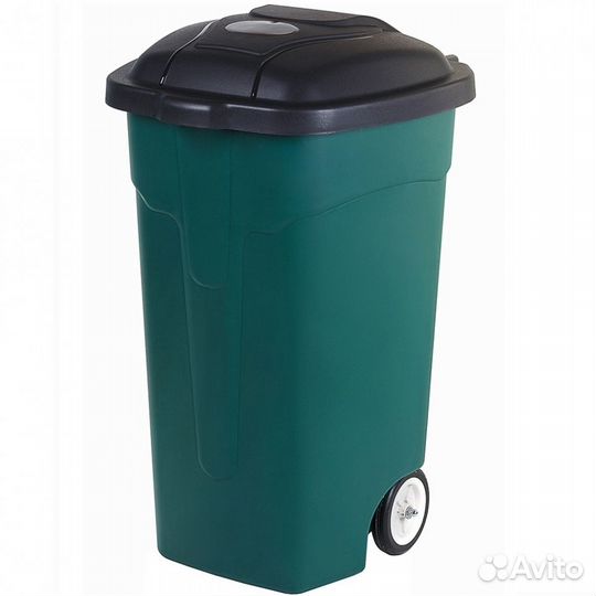 Бак для мусора 105 л. на колёсах