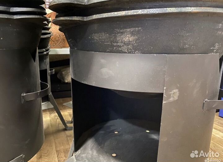 Печь для узбекского казана 22л без трубы