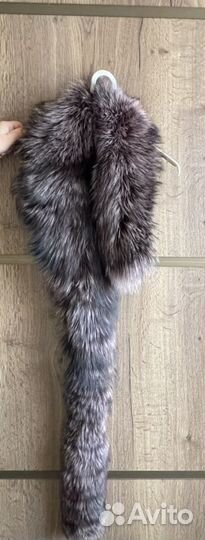 Мех чернобурой лисы