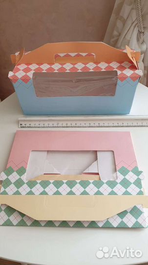 Кондитерская упаковка - коробка, пакетики для упак