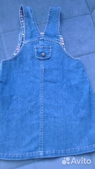 Джинсовые сарафанчики на возраст от 2х до 5 лет