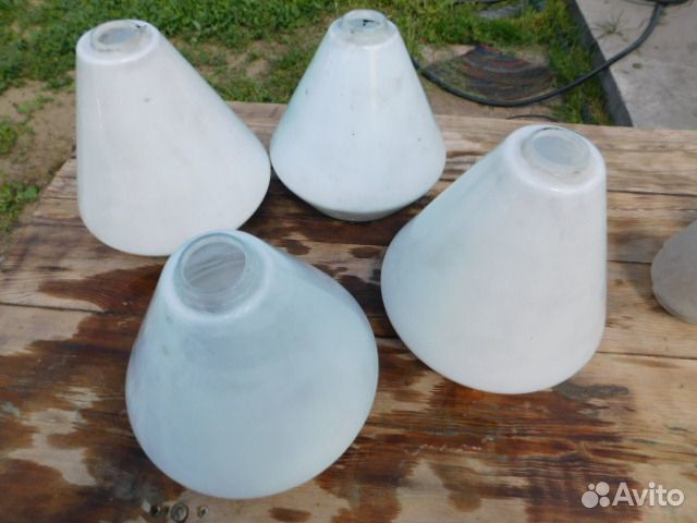 Плафоны стеклянные в ассортименте