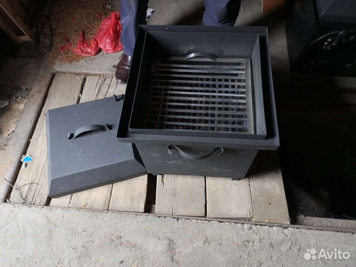 Коптилка горячего копчения