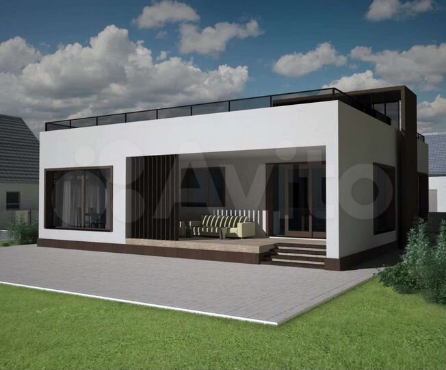 Дом 140 м² на участке 8 сот.