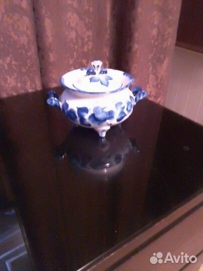 Гжель сахарница