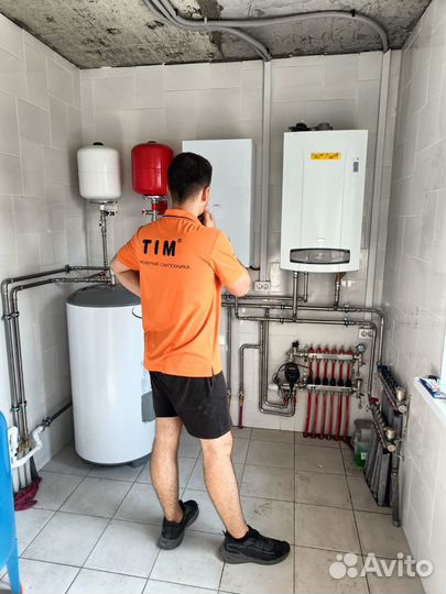 Монтаж отопления и теплого пола