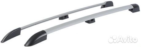 Рейлинги продольные на крышу LADA Largus анод серы