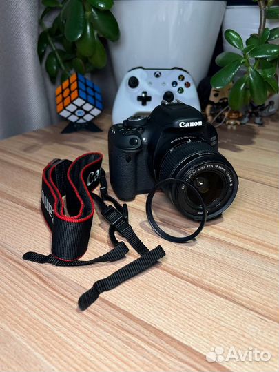 Зеркальный фотоаппарат canon 600d