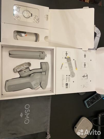Стабилизатор для смартфона DJI Osmo Mobile 4 серый