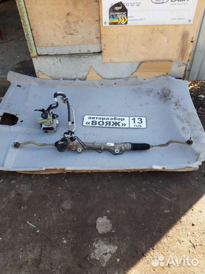 Эгур рулевая рейка гидравлические трубки LADA xray