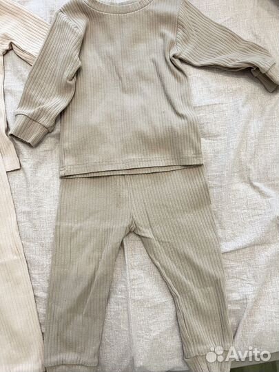 Хлопковый костюм для девочки