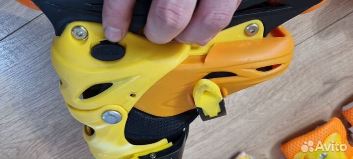 Роликовые коньки детские раздвижные