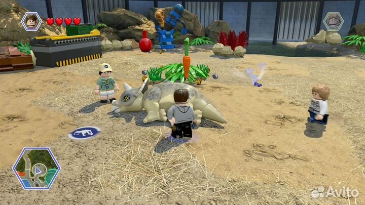 Lego Jurassic World xbox 360 Диск