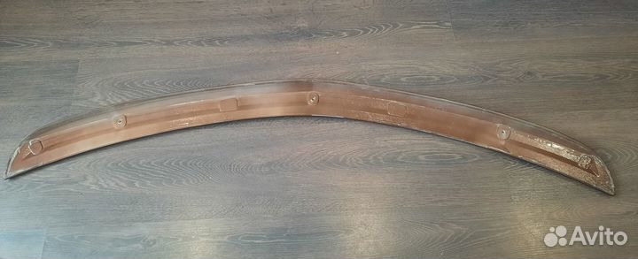 Лип спойлер mazda 3 bl седан