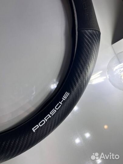 Оплетка чехол на руль Porsche