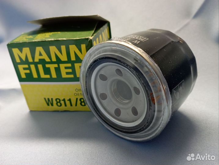 Масляный фильтр mann-filter W811/80